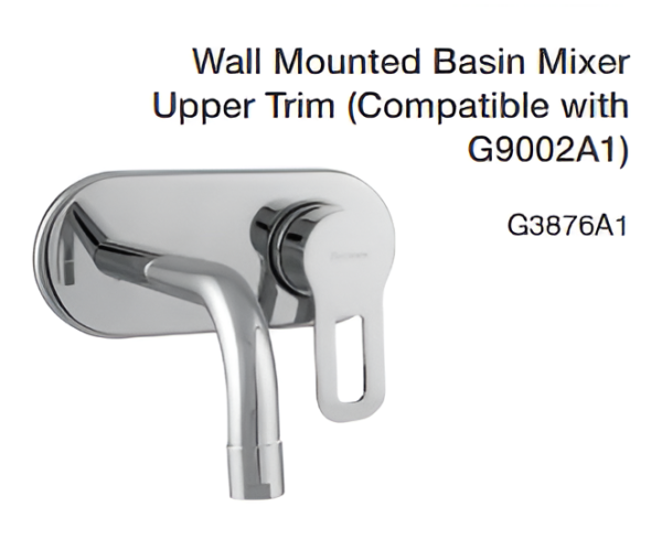 wall mounted basin mixer upper trim (compatible with g9002a1)