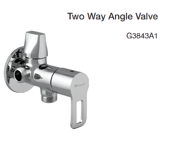 two way angle valve