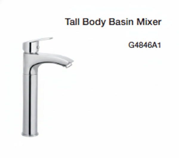 tall body basin mixer