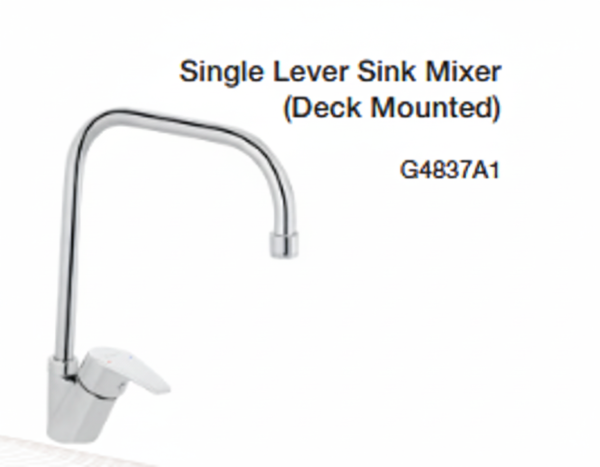 single lever sink mixer(deck mounted)