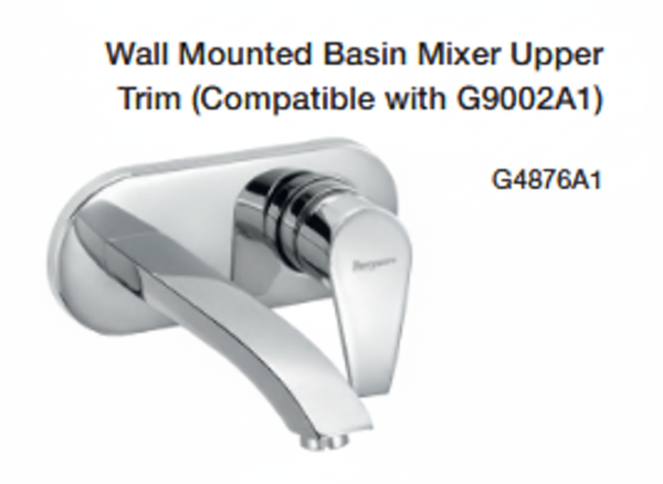 wall mounted basin mixer upper trim (compatible with g9002a1)