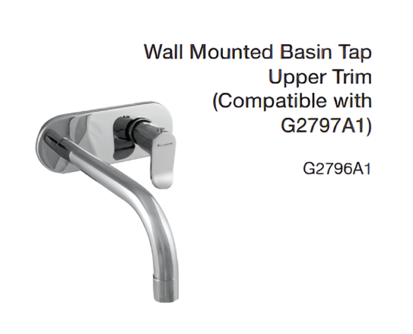 wall mounted basin tap upper trim (compatible with g2797a1)