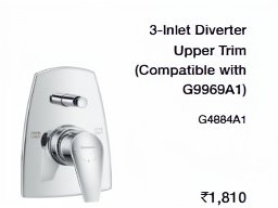 3 inlet diverter upper trim(compatible with g996a1)