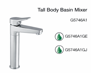 tall body basin mixer
