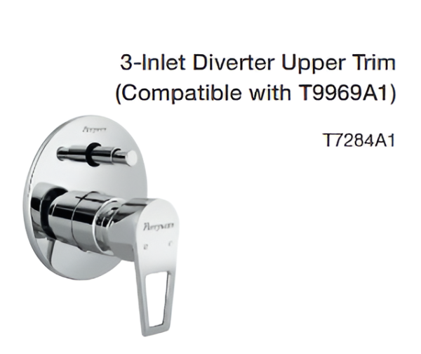 3 lnlet diverter upper trim (compatible with t9969a1)