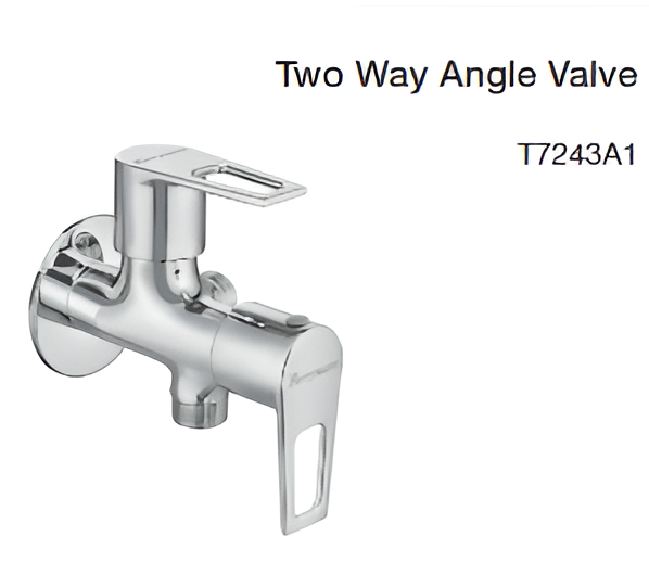 two way angle valve