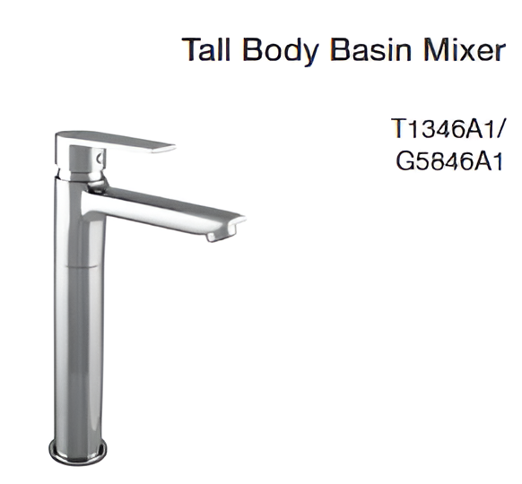 tall body basin mixer