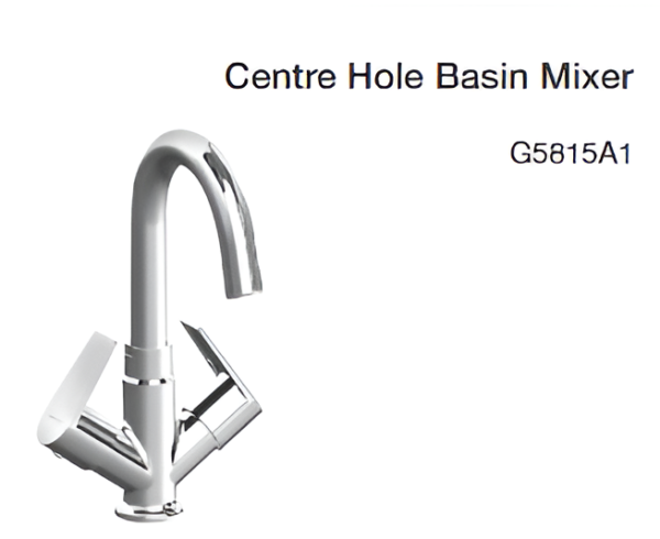 centre hole basin mixer