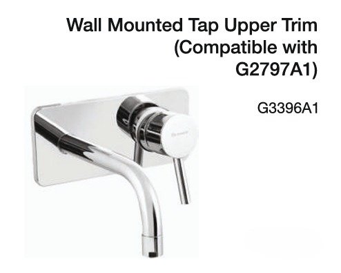 wall mounted tap upper trim (compatible with g2797a1)