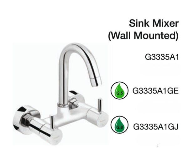 sink mixer (wall mounted)